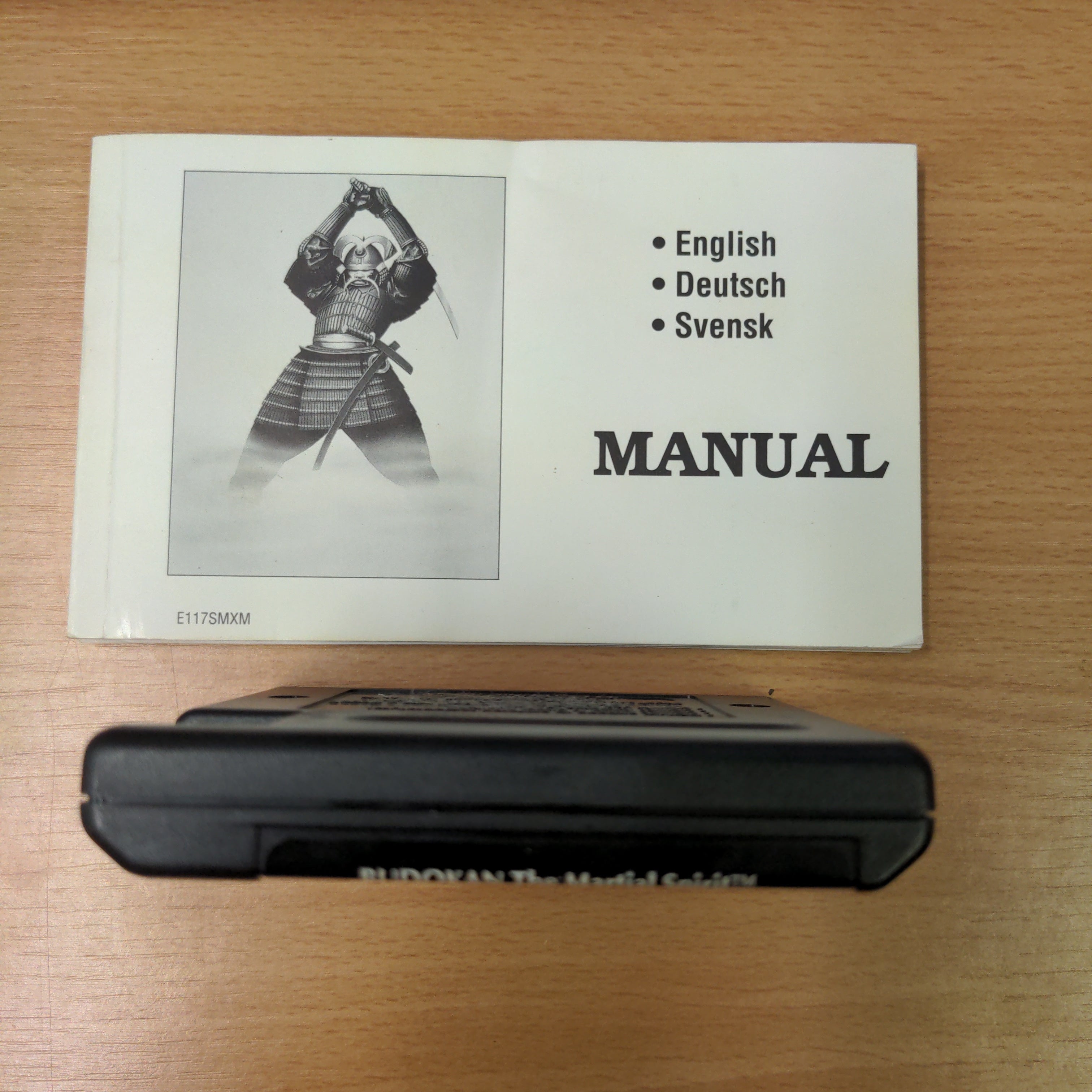 Budokan: The Martial Spirit Sega Mega Drive game complete Budokan: The Martial Spirit Sega Mega Drive game complete